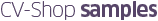 CV-Shop samples