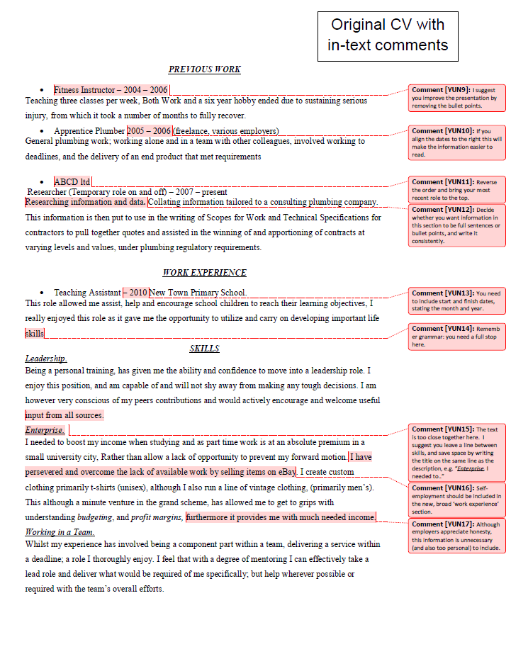 Order cv online order cv online